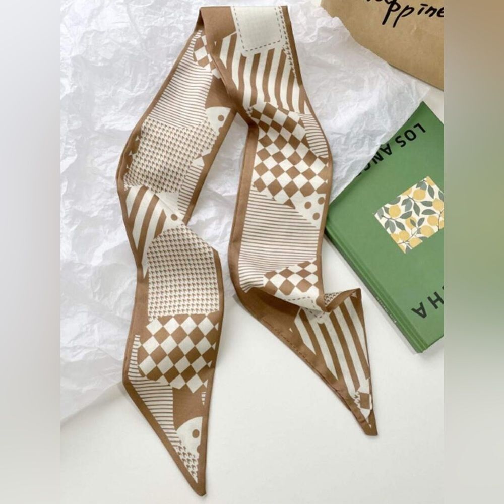 Geometric Patterned Scarf #1845 - Picture 1 of 4